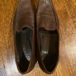 Kenneth Cole Dark Brown Leather Loafers